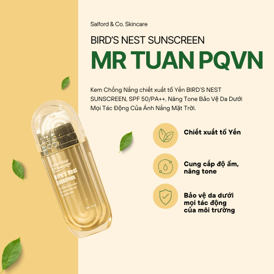 Kem Chống Nắng Bird's Nest