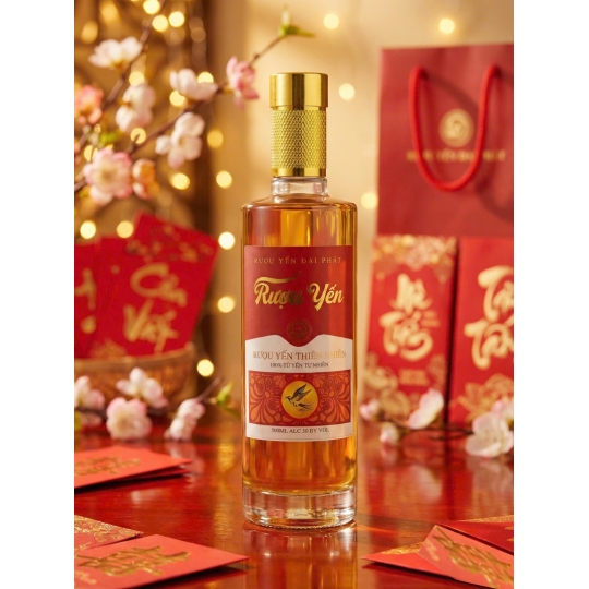 RƯỢU YẾN ĐẠI PHÁT CHAI TRÒN TẾT 2026